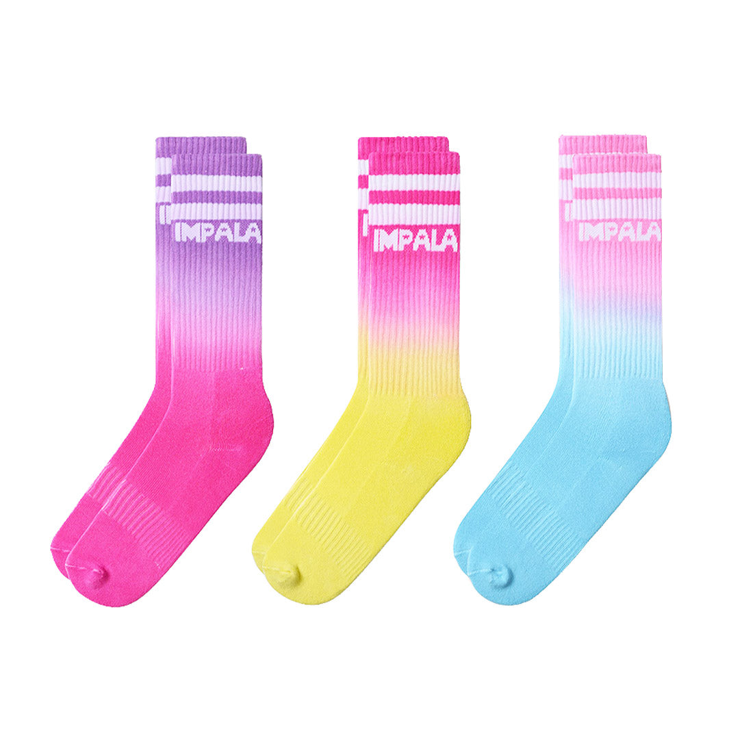 Impala Skate Crew Socks 3pk - Tropicana Apparel Socks