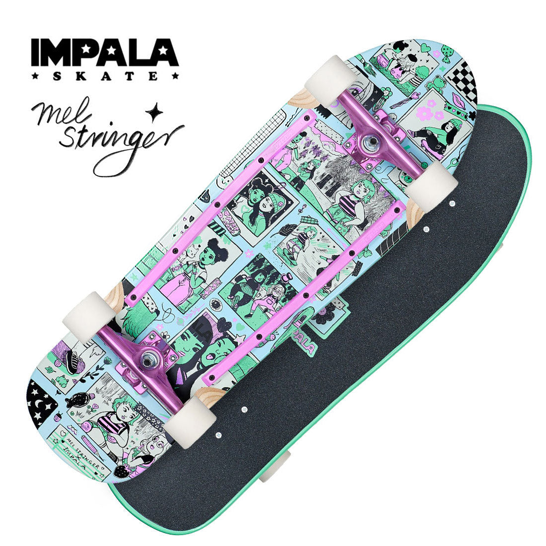 Impala Hera 31 Cruiser Complete - Mel Stringer Skateboard Compl Cruisers