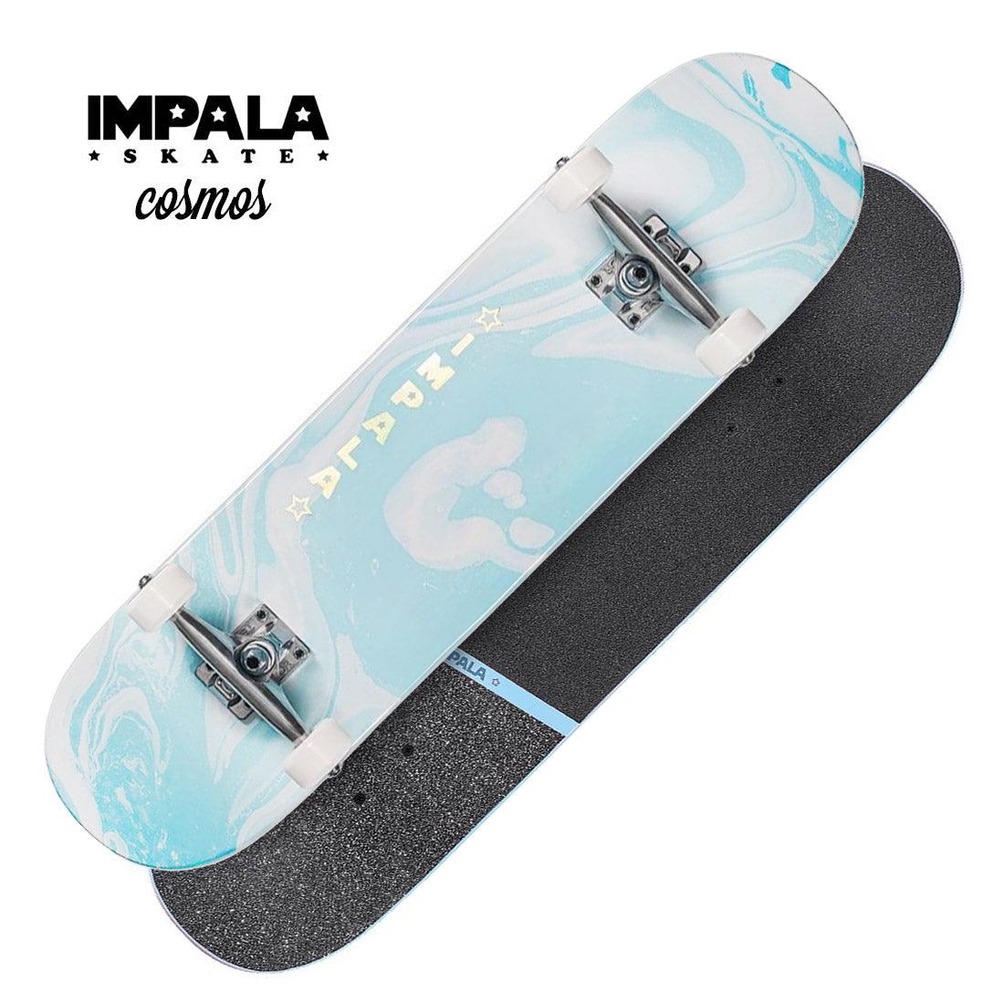 Impala Cosmos 8.0 Complete - Blue Skateboard Completes Modern Street