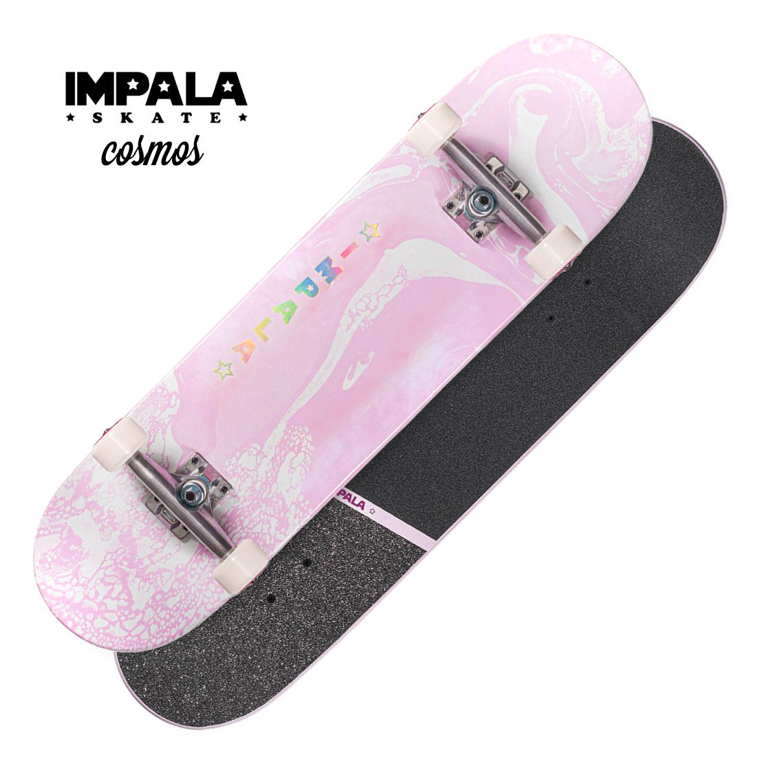 Impala Cosmos 8.25 Complete - Pink Skateboard Completes Modern Street