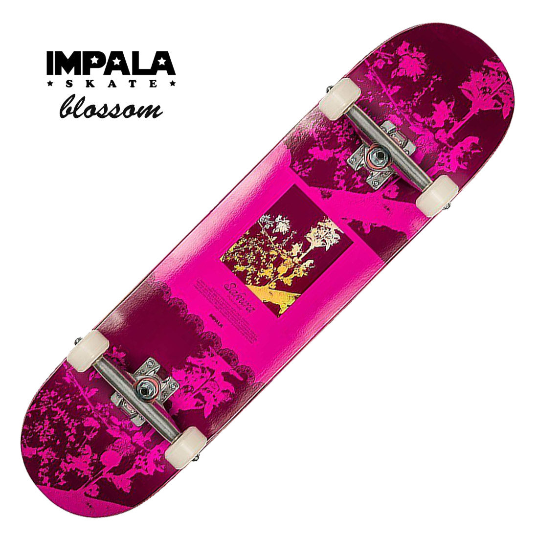 Impala Blossom Sakura 8.25 Complete - Pink Skateboard Completes Modern Street