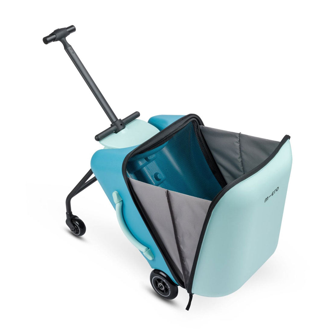 Micro Luggage Eazy All-Rounder - Bright Blue Scooter Completes Rec