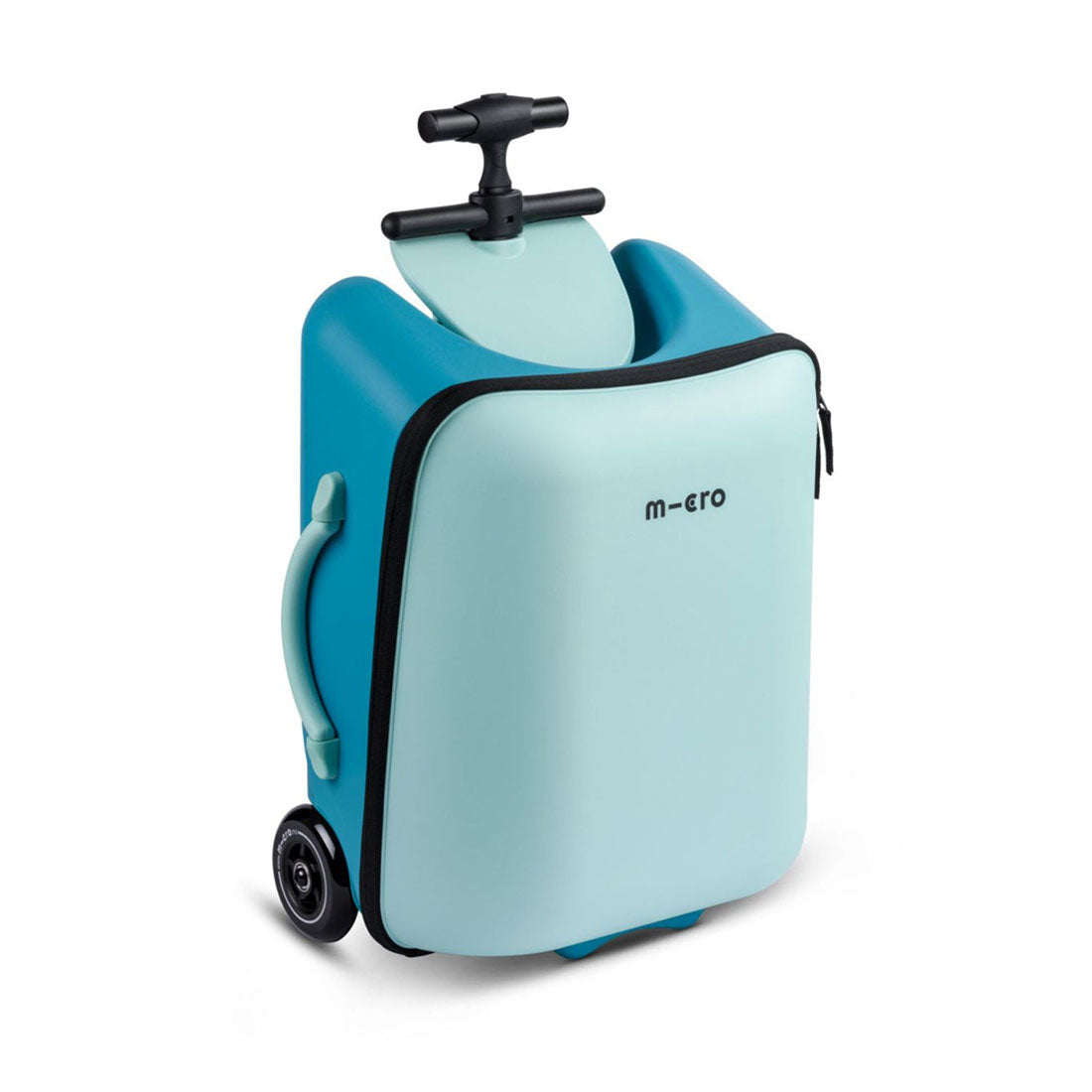 Micro Luggage Eazy All-Rounder - Bright Blue Scooter Completes Rec