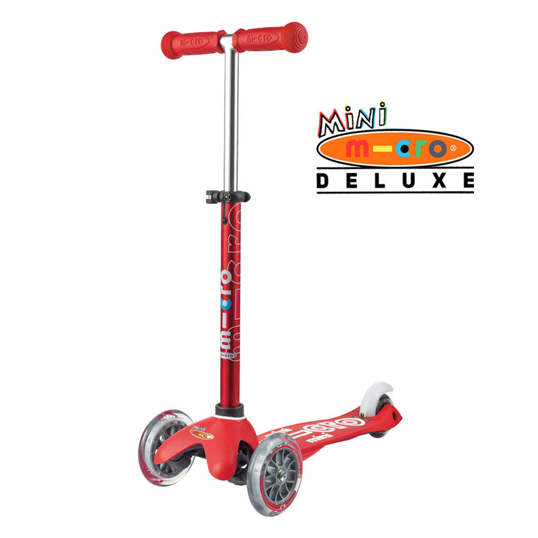 Micro Mini Deluxe Scooter - Red Scooter Completes Rec