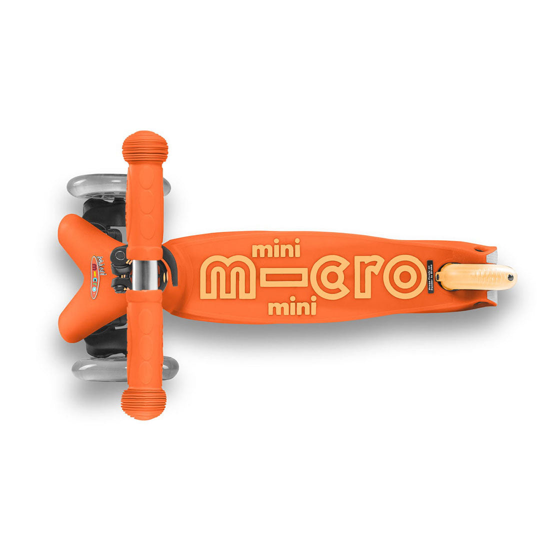 Micro Mini Deluxe Scooter - Orange Scooter Completes Rec