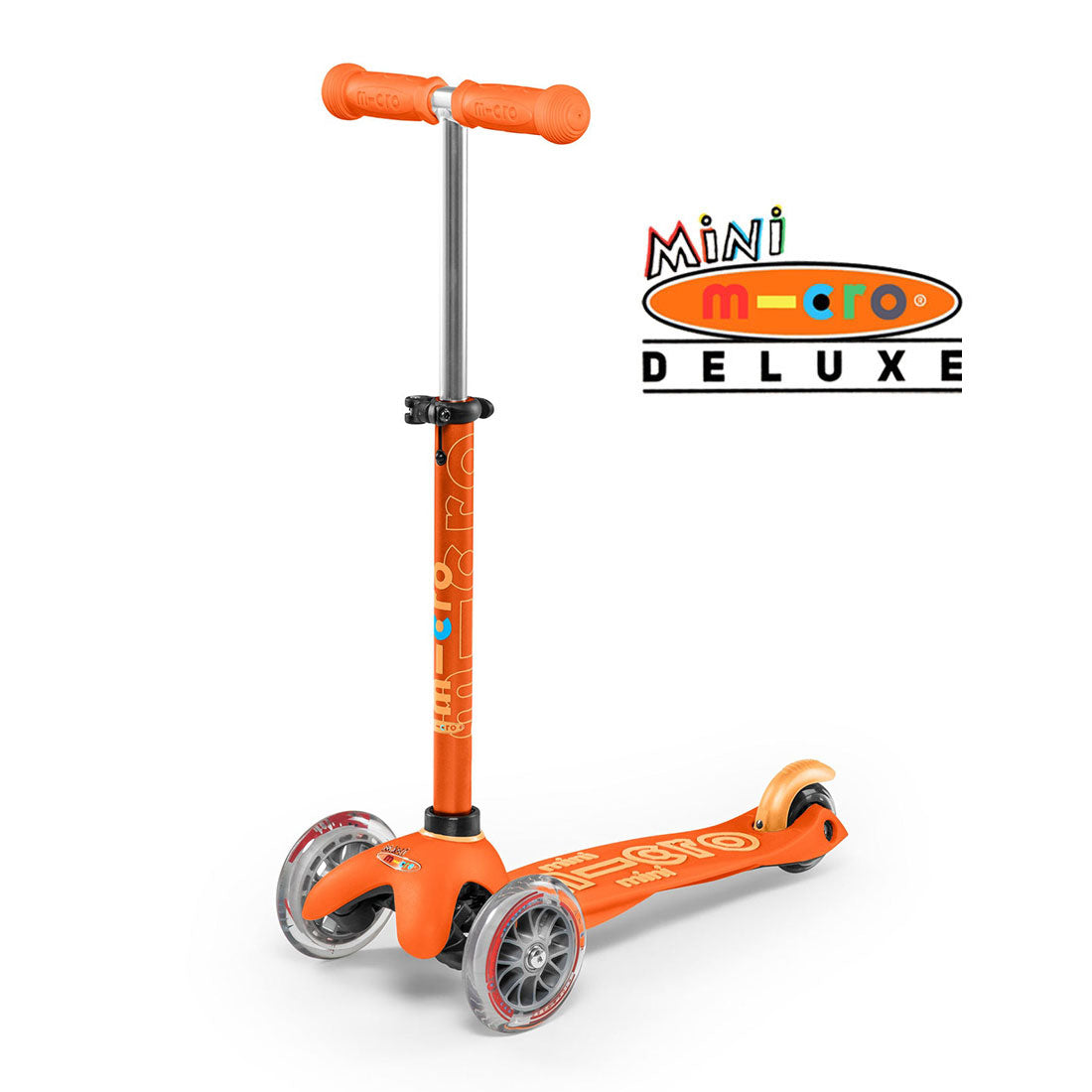 Micro Mini Deluxe Scooter - Orange Scooter Completes Rec