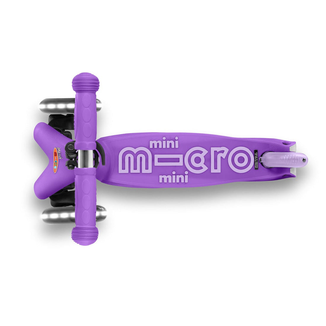 Micro Mini Deluxe LED Scooter - Purple Scooter Completes Rec