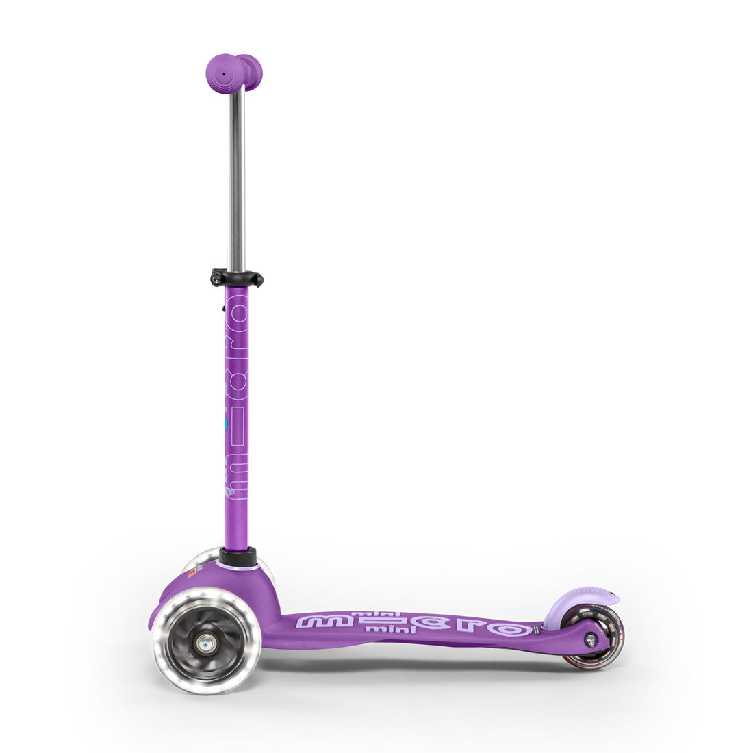 Micro Mini Deluxe LED Scooter - Purple Scooter Completes Rec