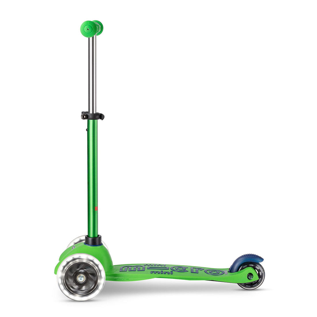 Micro Mini Deluxe LED Scooter - Green/Blue Scooter Completes Rec