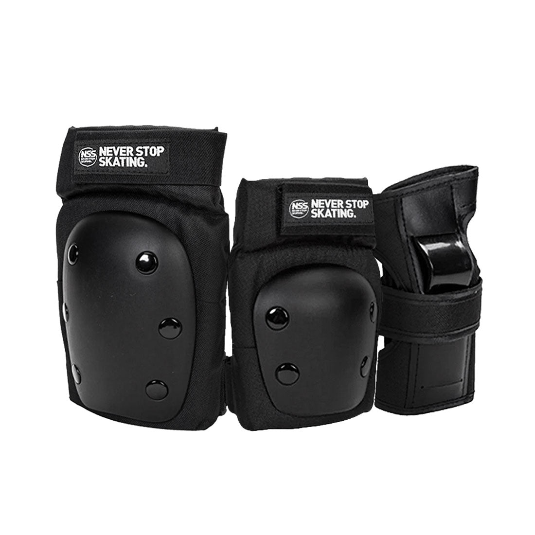 NSS Protective Pads Tripack - Black Protective Gear