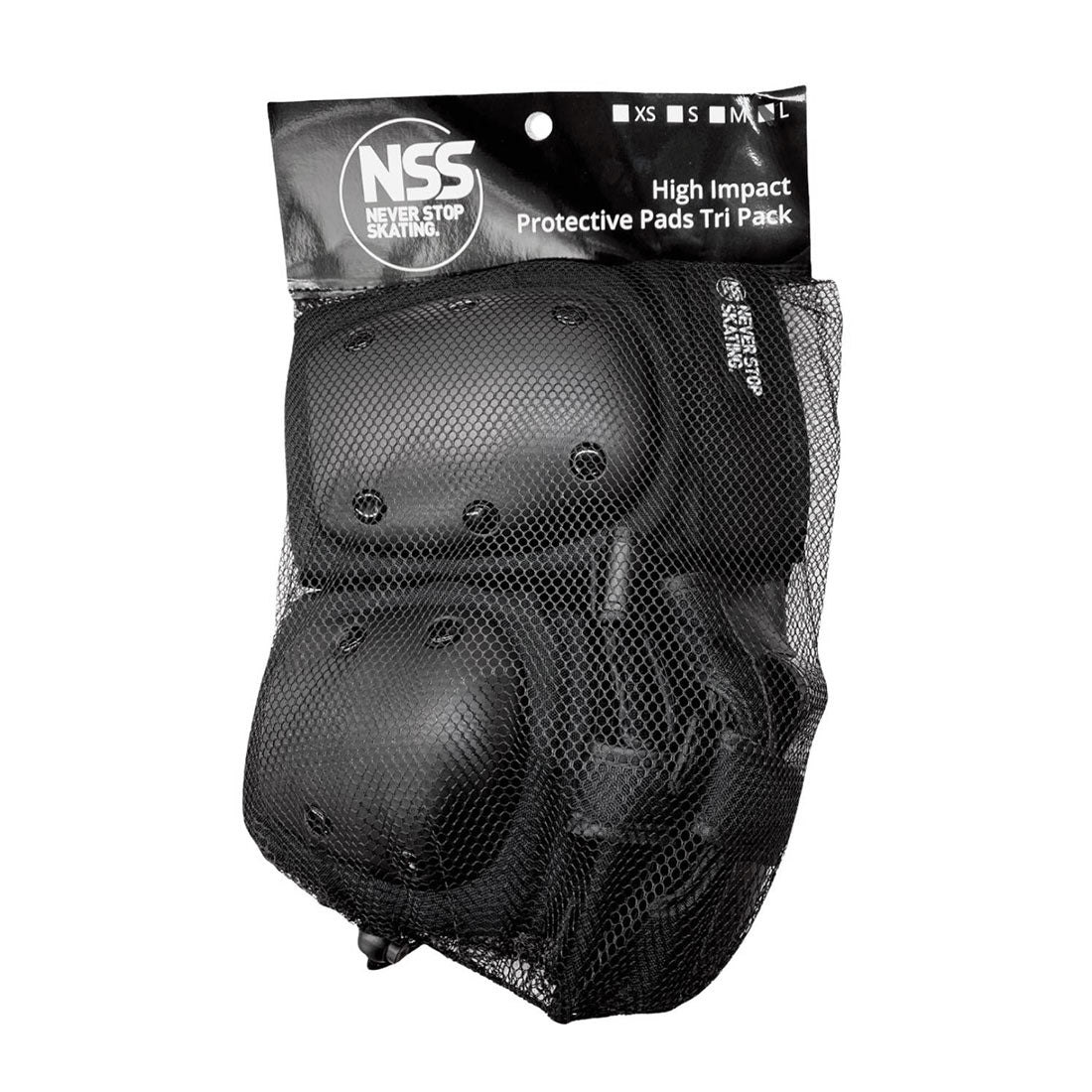 NSS Protective Pads Tripack - Black Protective Gear