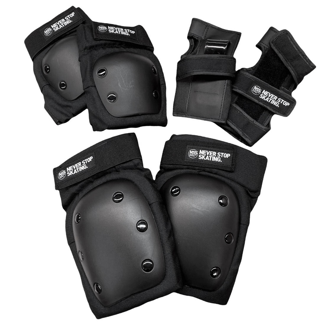 NSS Protective Pads Tripack - Black Protective Gear