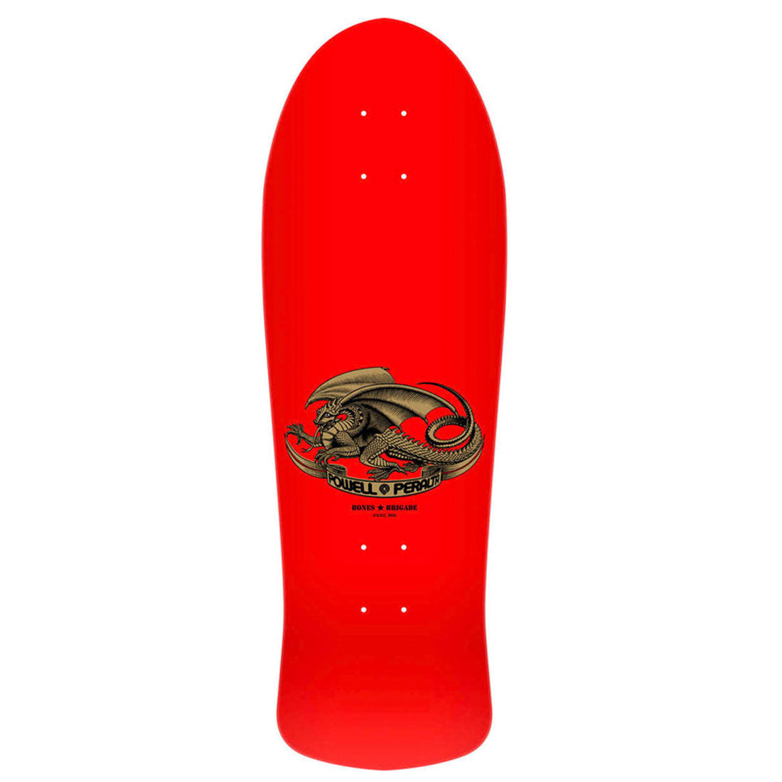 Powell Peralta BB Mountain 15th Series Deck - Red Skateboard Decks Old School