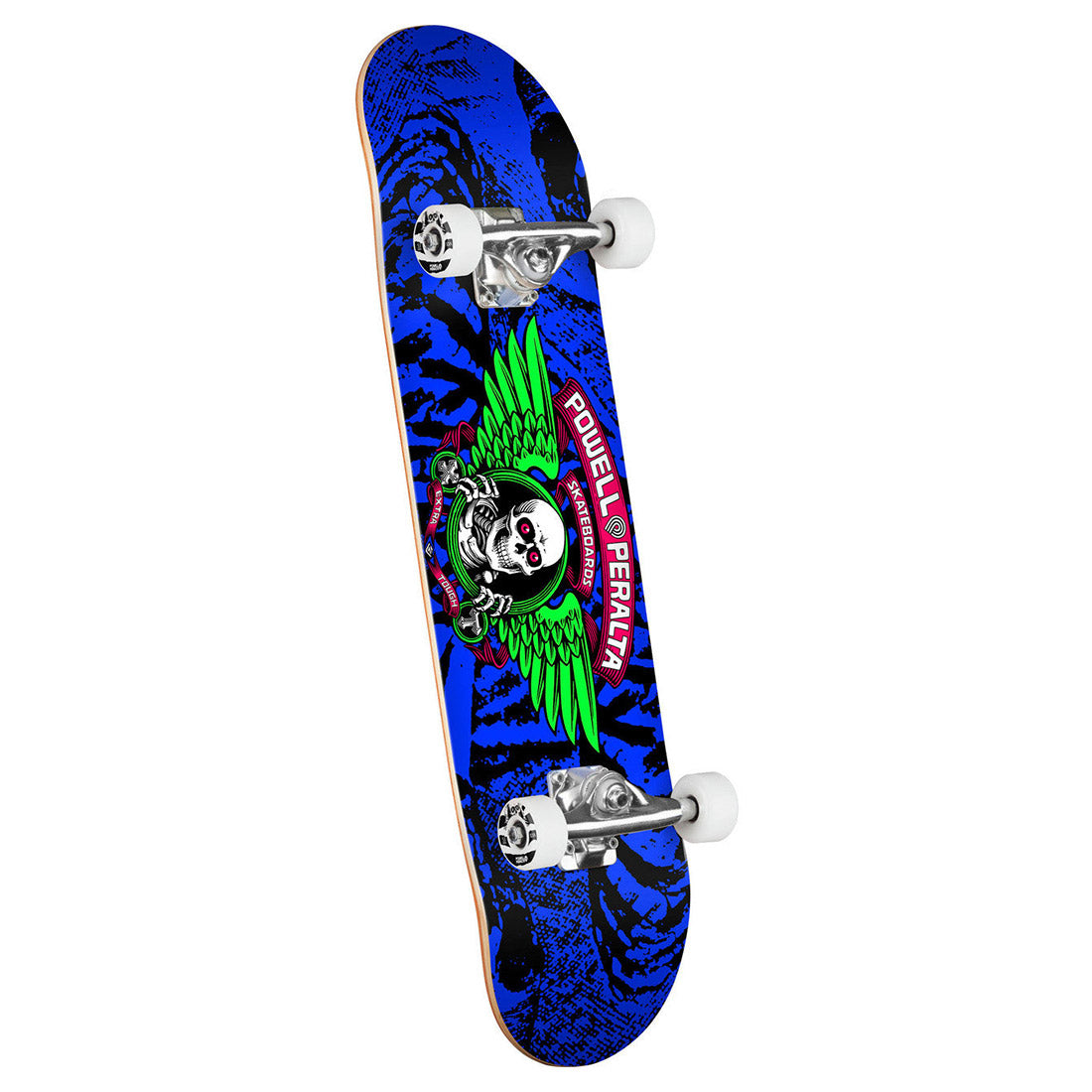 Powell Peralta Winged Ripper 8.0 Complete - Blacklight Skateboard Completes Modern Street