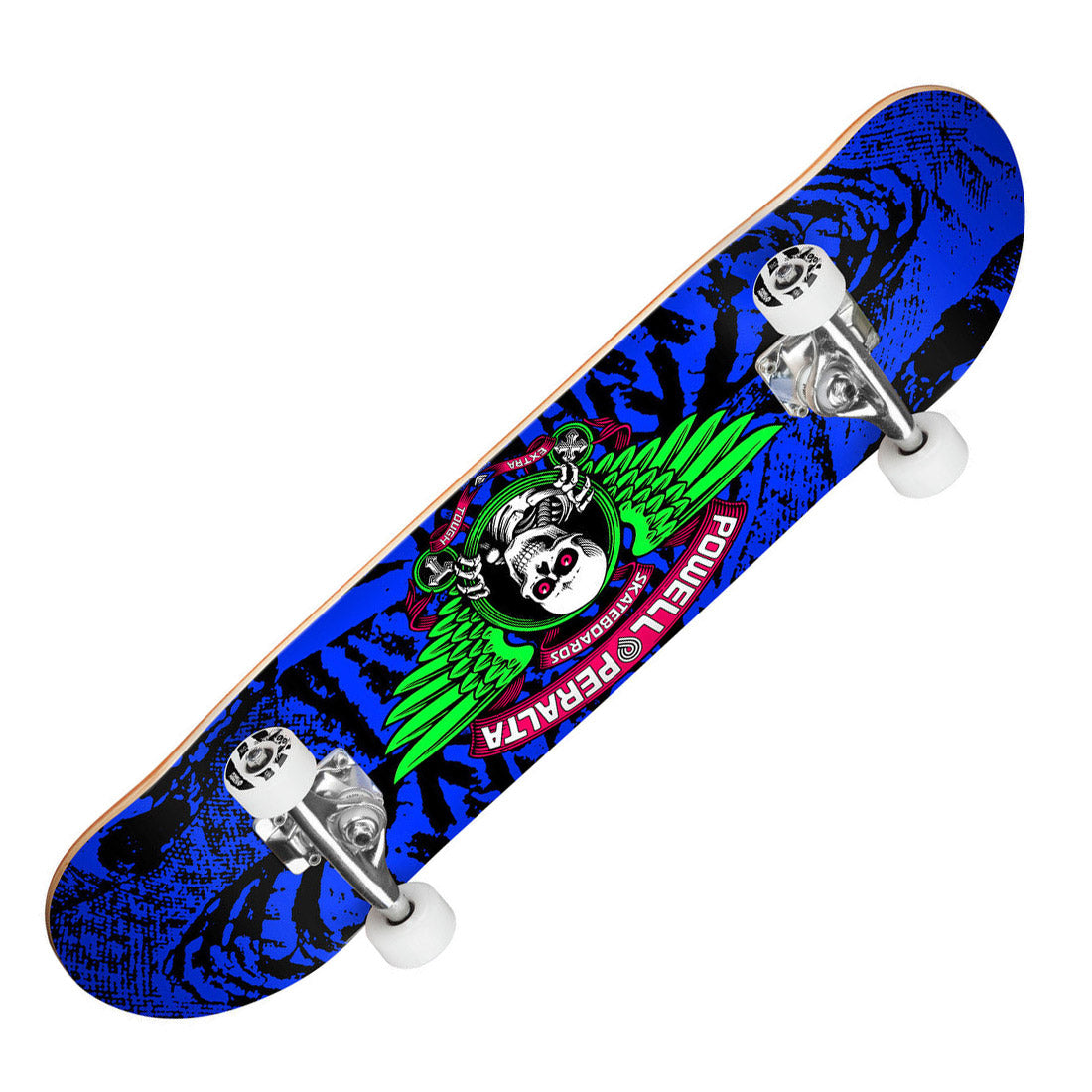 Powell Peralta Winged Ripper 8.0 Complete - Blacklight Skateboard Completes Modern Street