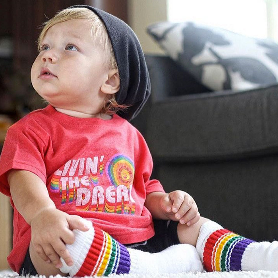 Pride Tube Socks - Adventure Toddler 10&quot; Apparel Socks