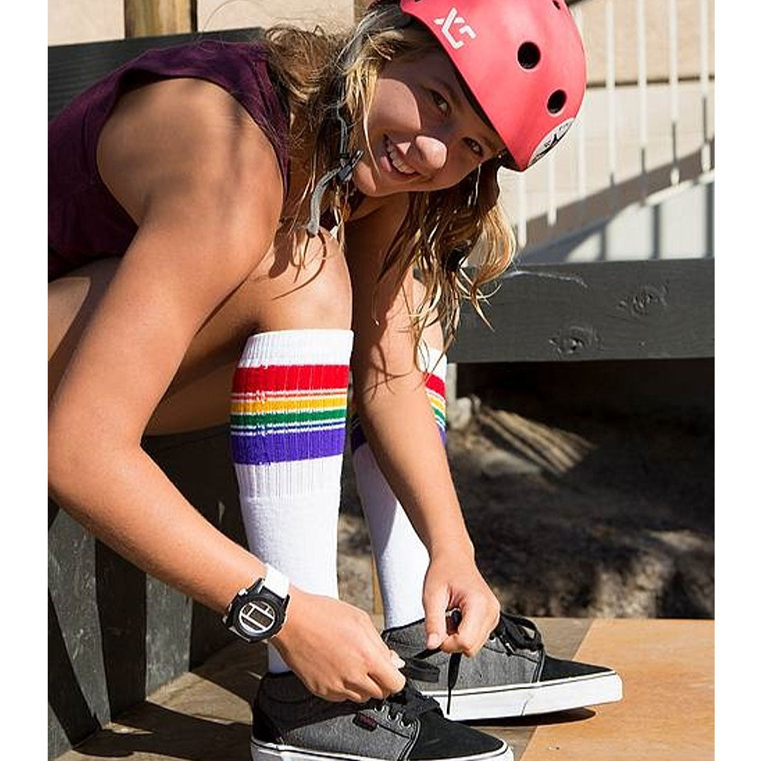 Pride Tube Socks - Adventure Mid-Calf 19&quot; Apparel Socks