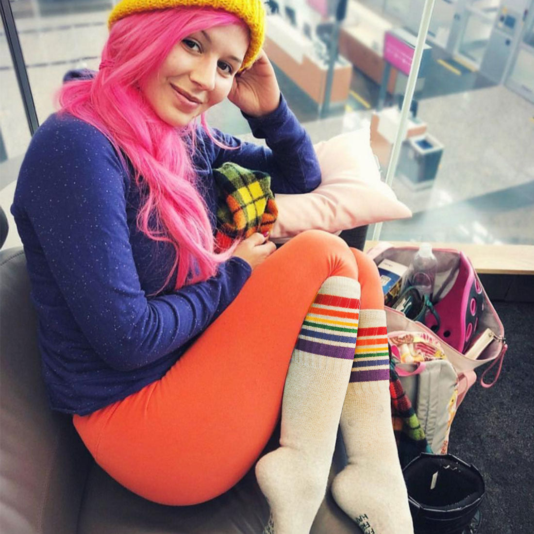 Pride Tube Socks - Happy Apparel Socks