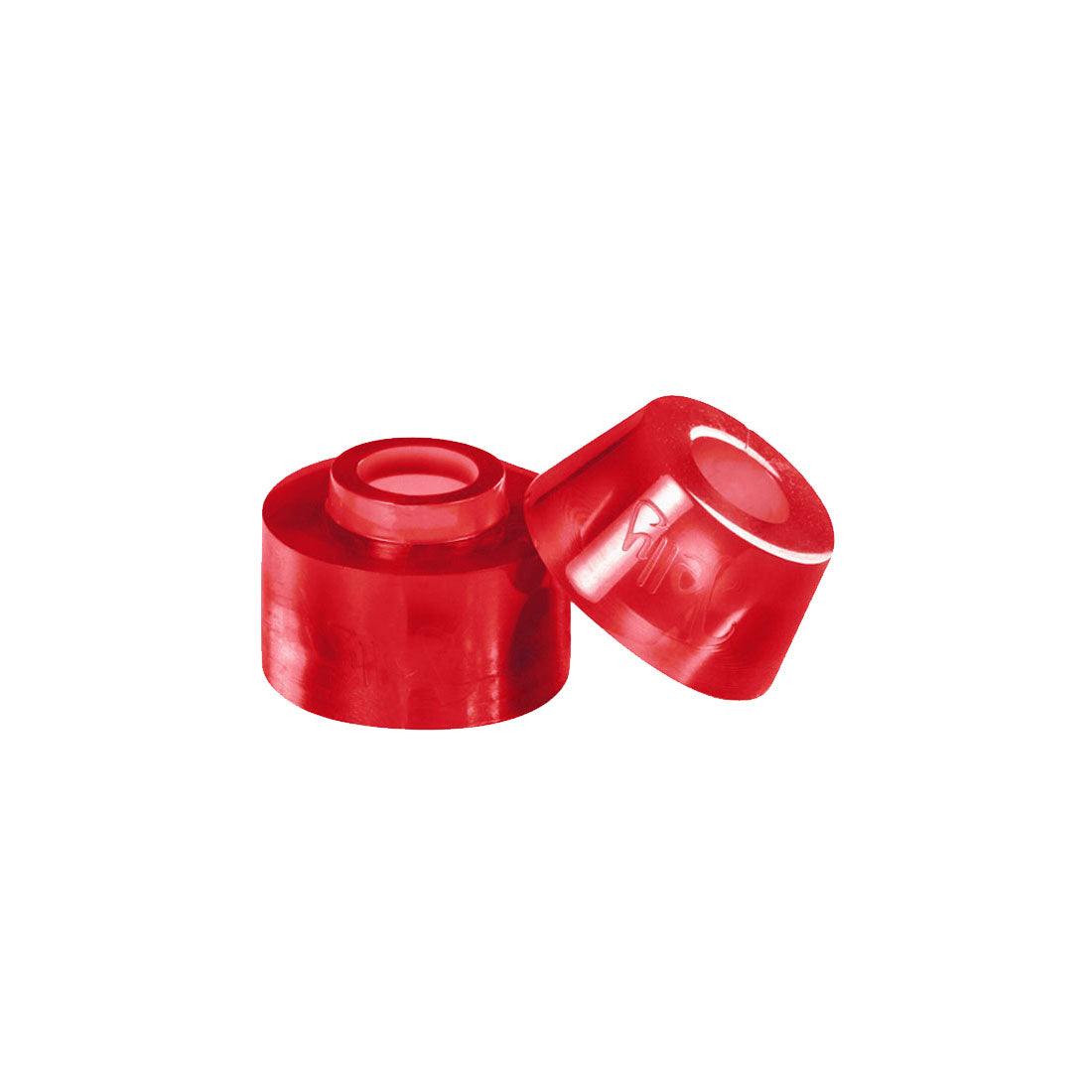 Chaya Jelly Interlock Cushions 8pk 15mm Barrel &amp; 12mm Conical Red 85A Roller Skate Hardware and Parts