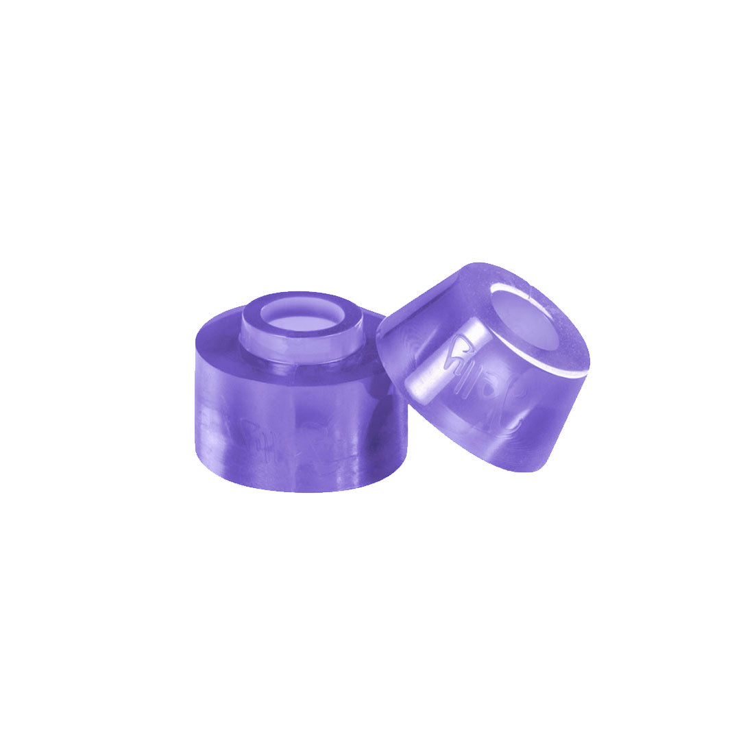 Chaya Jelly Interlock Cushions 8pk 15mm Barrel &amp; 12mm Conical Purple 80A Roller Skate Hardware and Parts