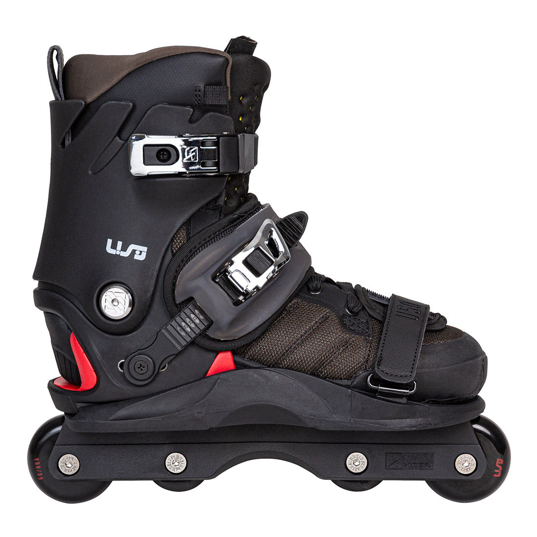 USD Shadow Team 60 Skate - Black/Brown Inline Aggressive Skates