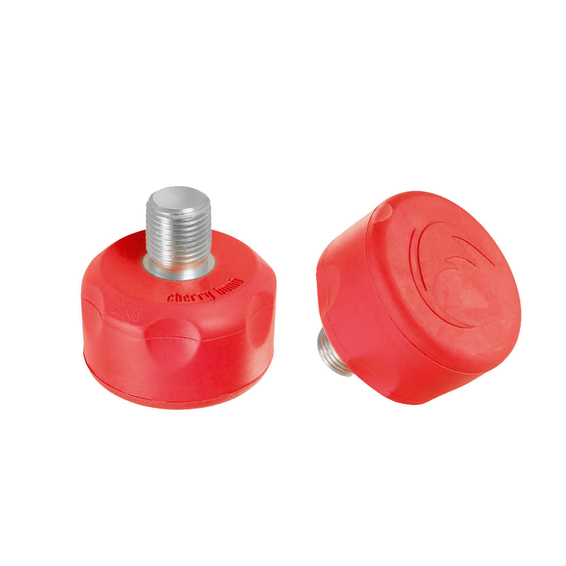 Chaya Cherry Bomb Flat Toe Stops Cherry Red Short (18mm) Roller Skate Hardware and Parts