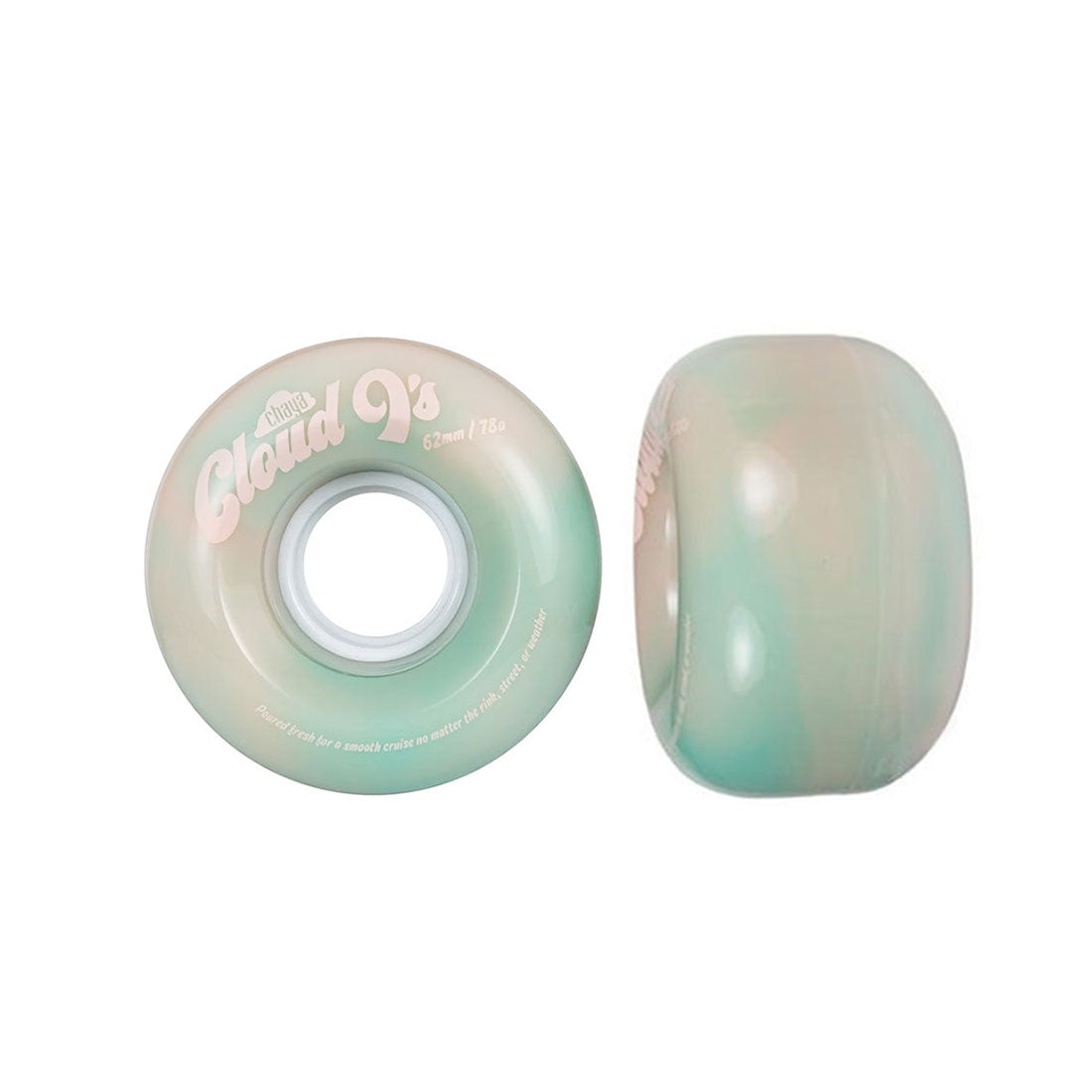 Chaya Cloud 9s 62mm 78a 4pk Roller Skate Wheels