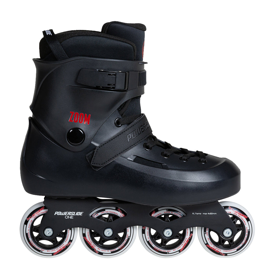 Powerslide Zoom 80 - Black Inline Rec Skates