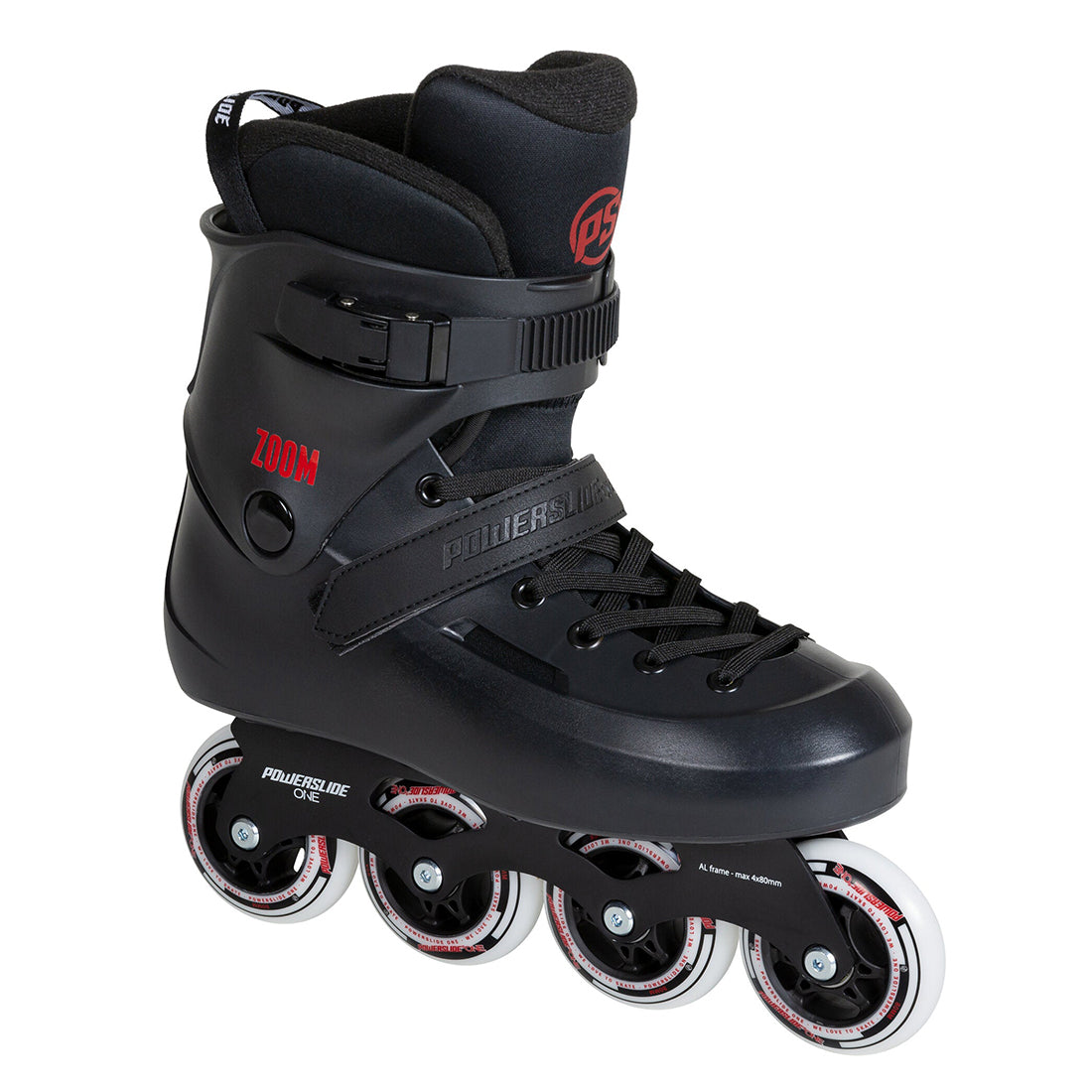 Powerslide Zoom 80 - Black Inline Rec Skates