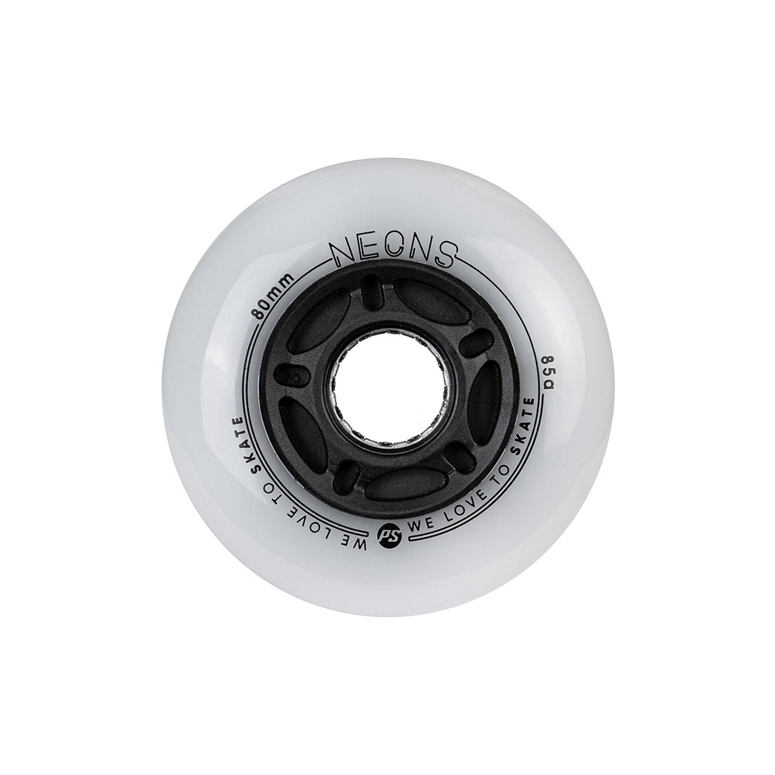 Powerslide Neons LED 80mm 85a 4pk Inline Rec Wheels