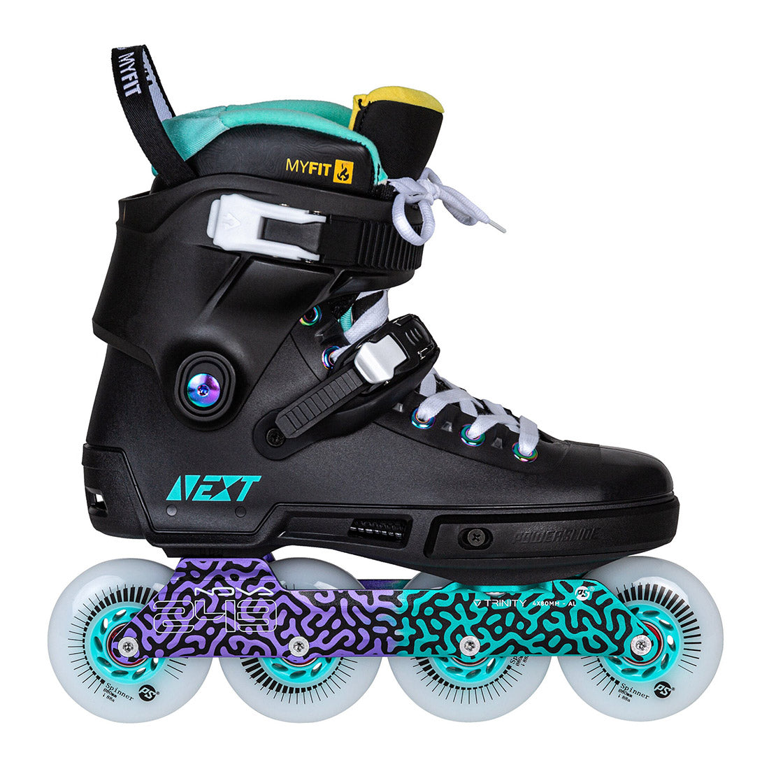 Powerslide Next 80 - Multicolour Inline Rec Skates