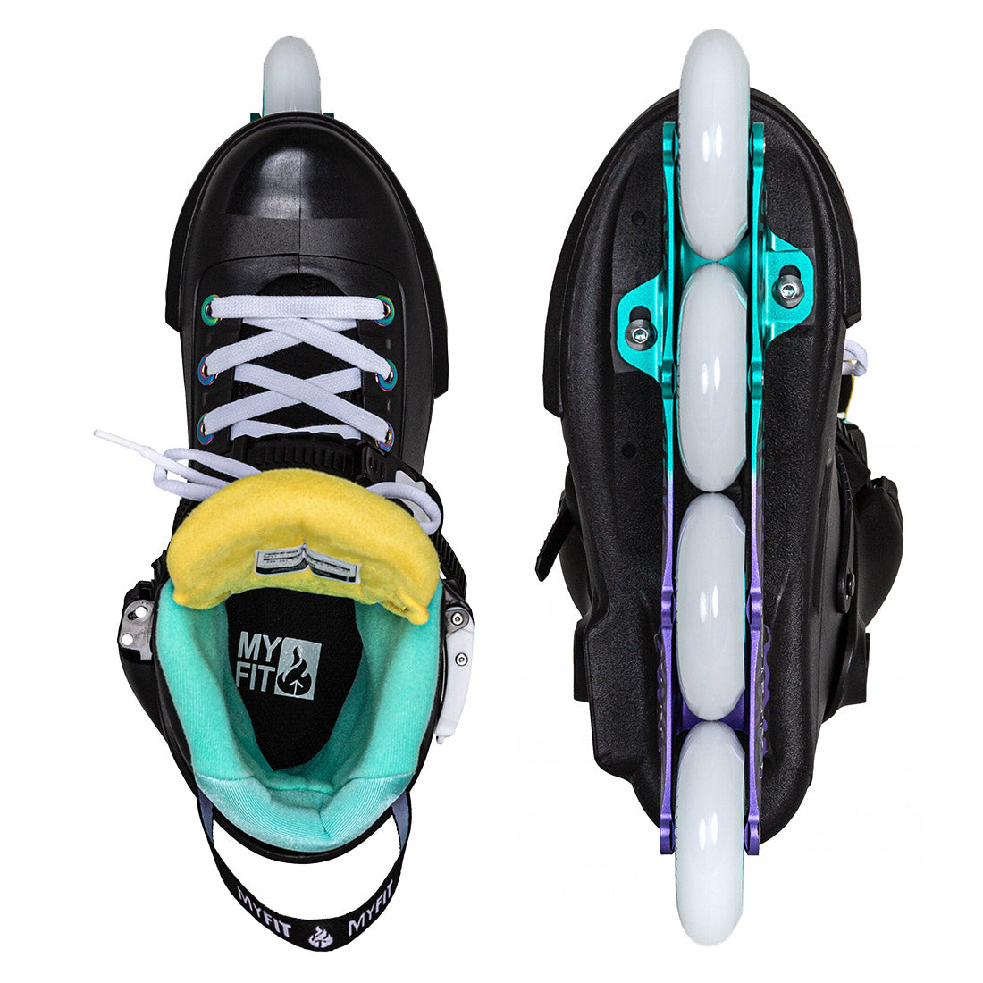 Powerslide Next 80 - Multicolour Inline Rec Skates