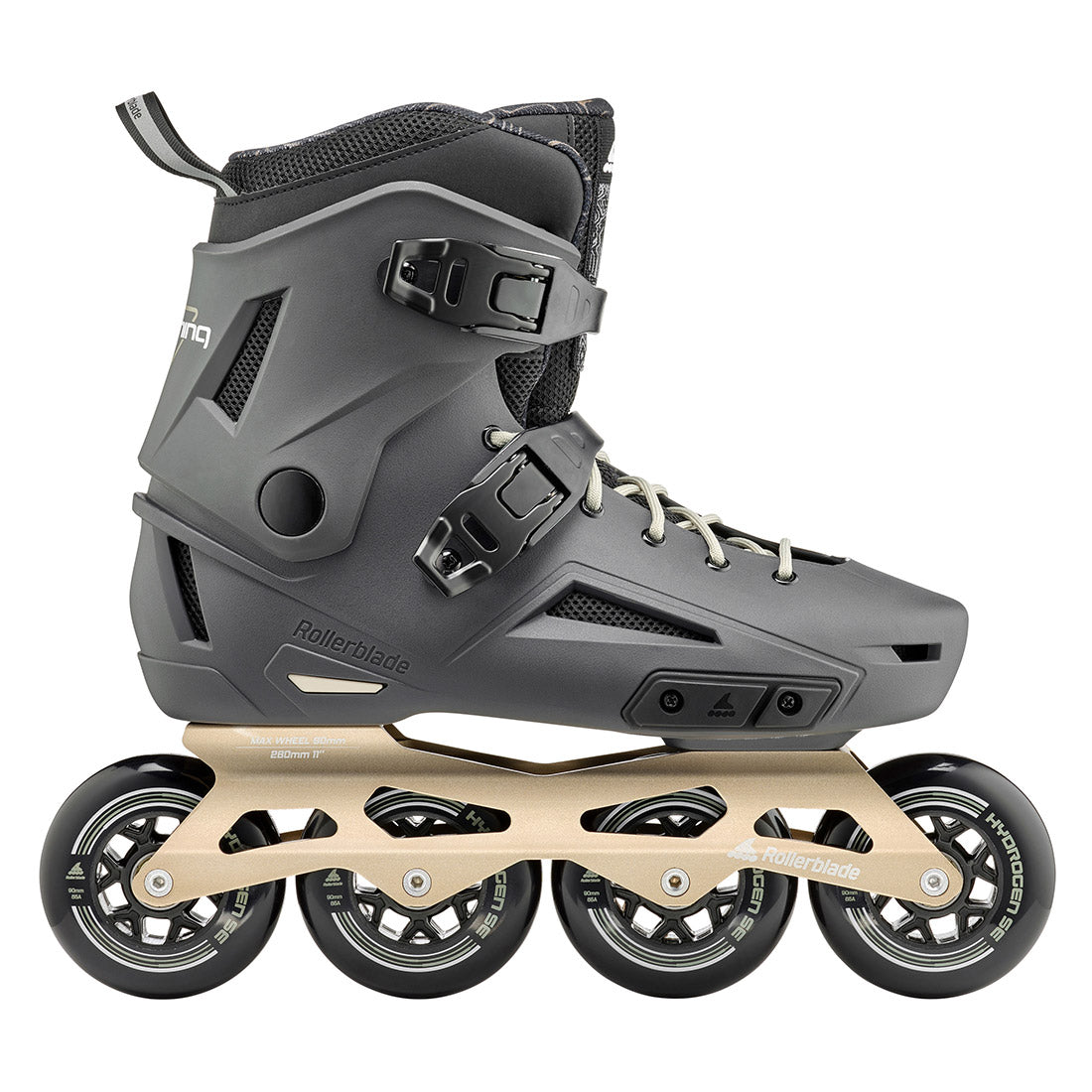 Rollerblade Lightning 90 - Anthracite/Taupe Inline Rec Skates