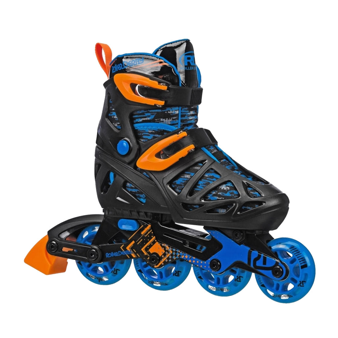 RDS Tracer Skates - Black/Orange Inline Kids