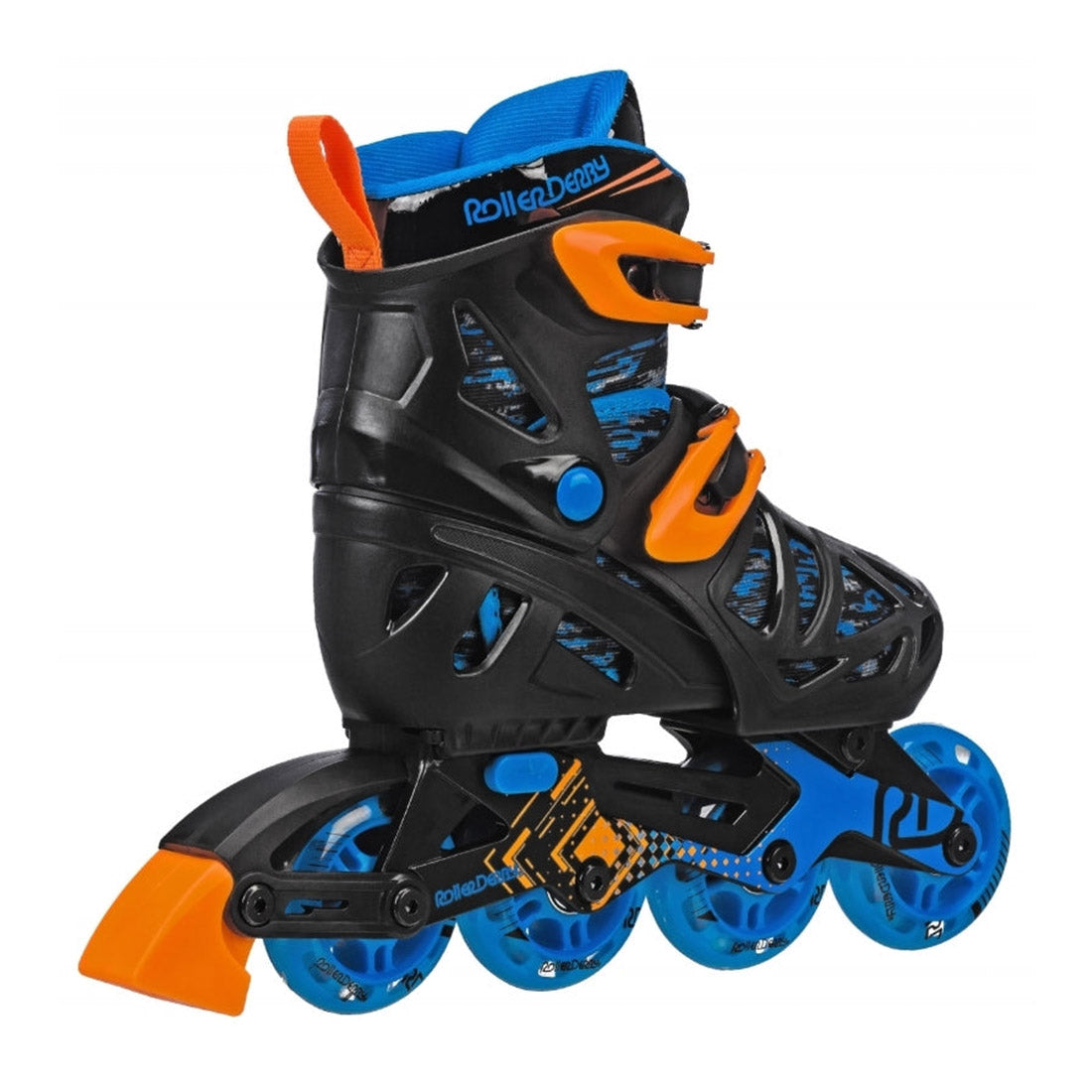 RDS Tracer Skates - Black/Orange Inline Kids