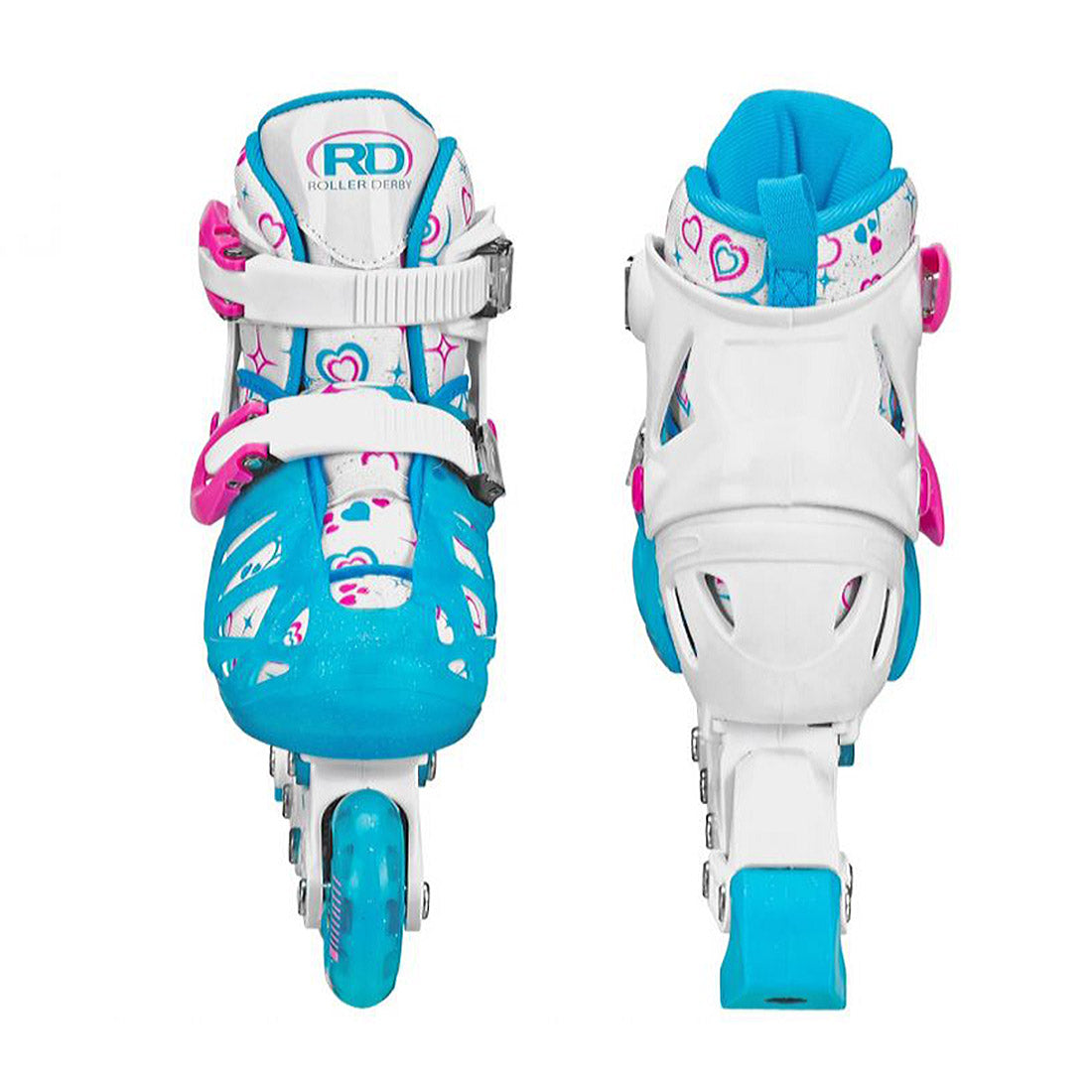 RDS Tracer Skates - Blue/White Inline Kids