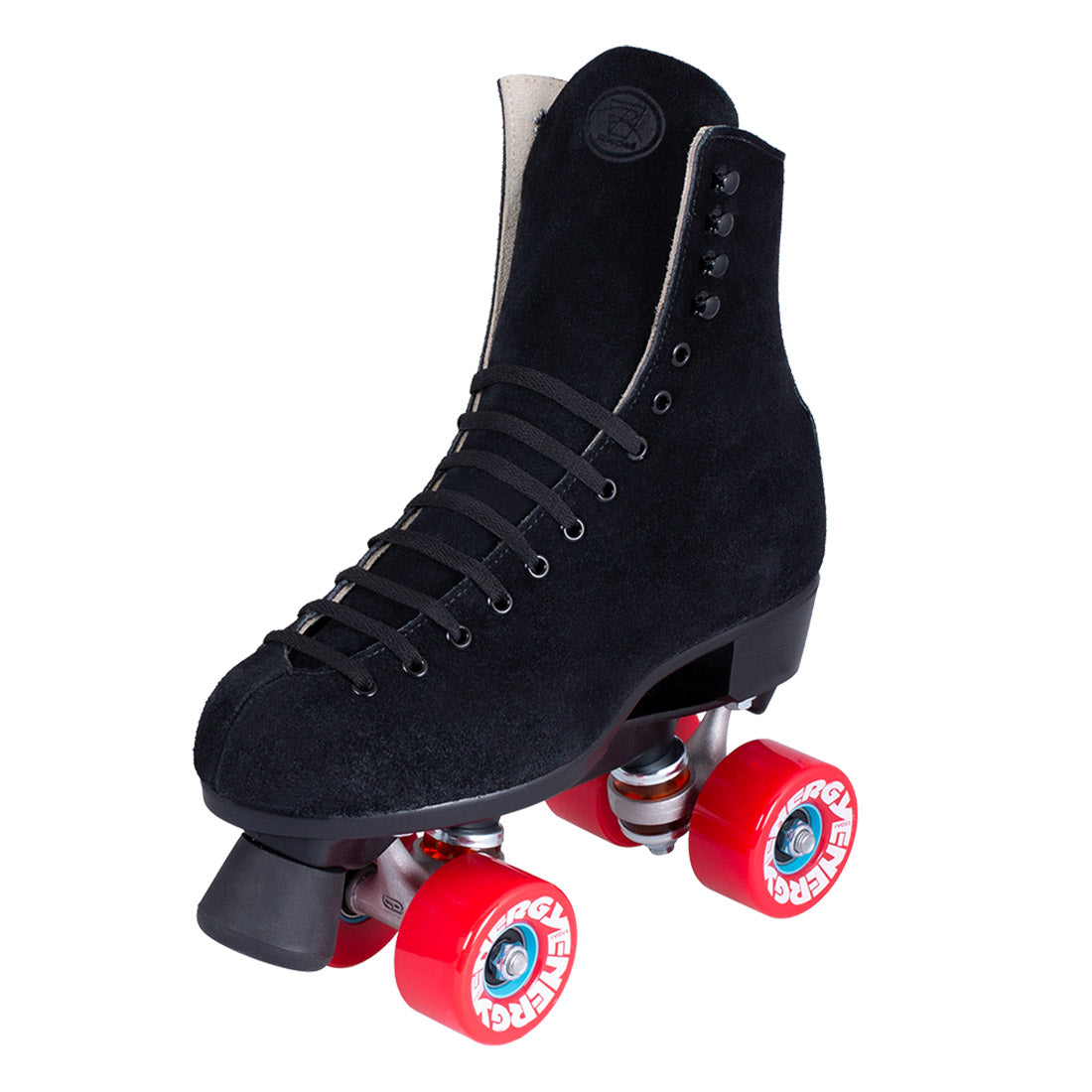 Riedell Zone 135 Energy Black w/ Bolt-On Toe Stops Roller Skates