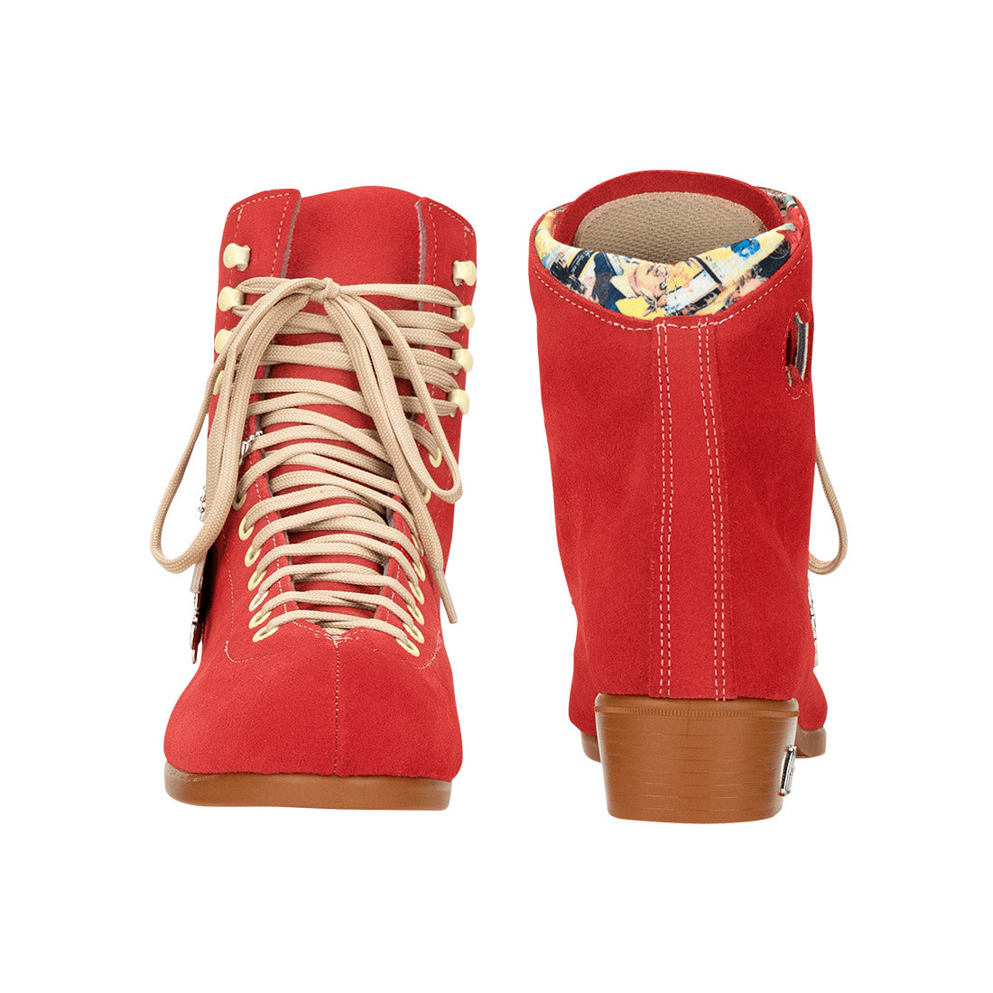 Moxi Lolly Boot - Poppy Red Roller Skate Boots