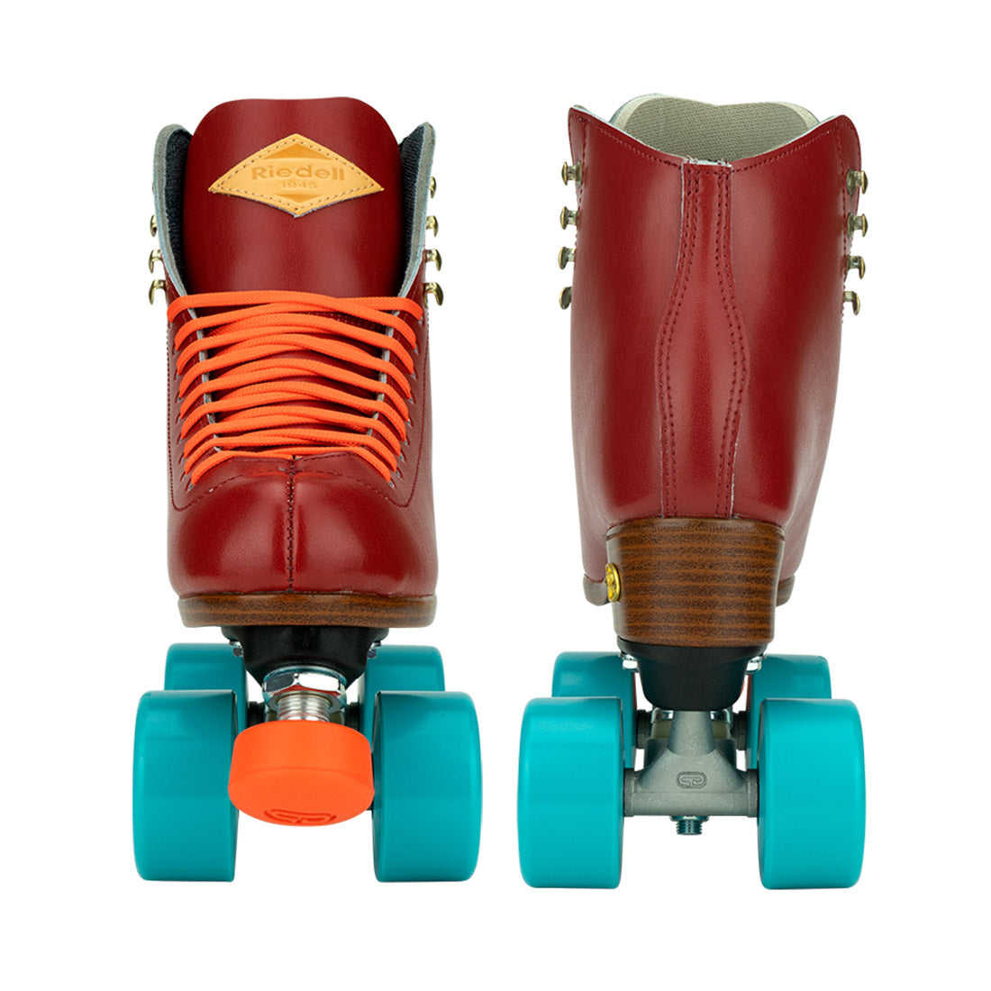 Riedell Crew Skate - Crimson Roller Skates