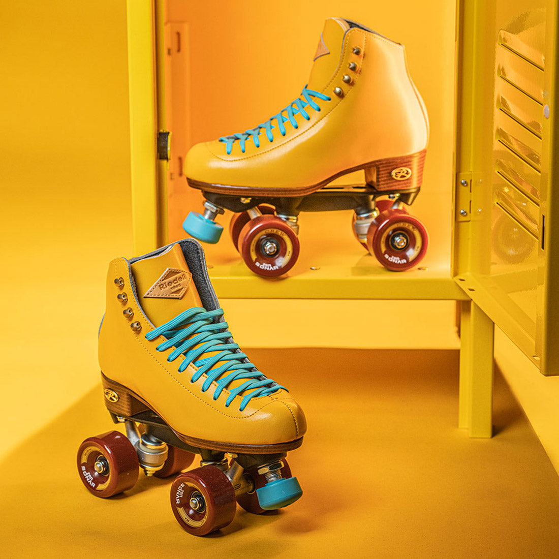 Riedell Crew Skate - Turmeric Roller Skates