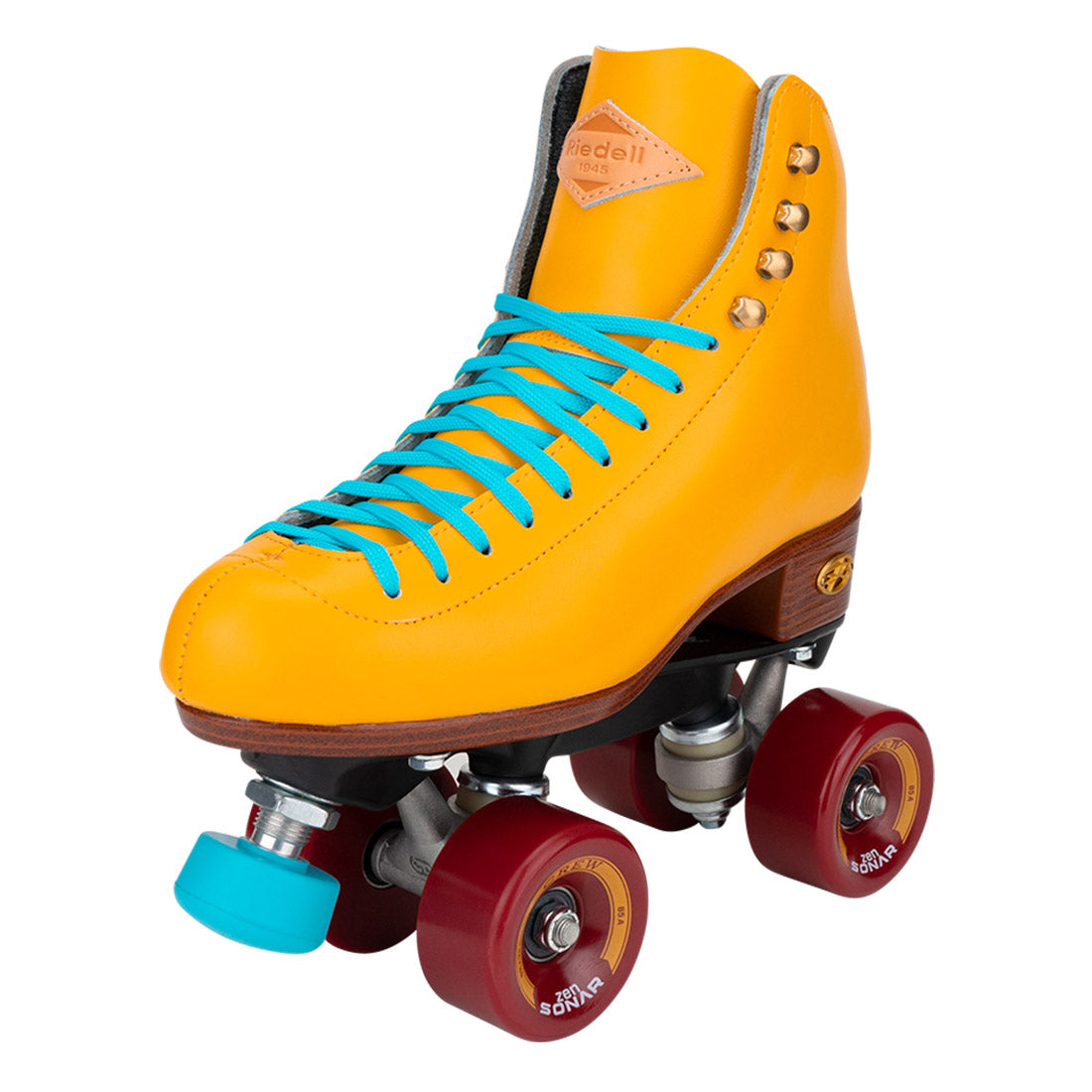 Riedell Crew Skate - Turmeric Roller Skates