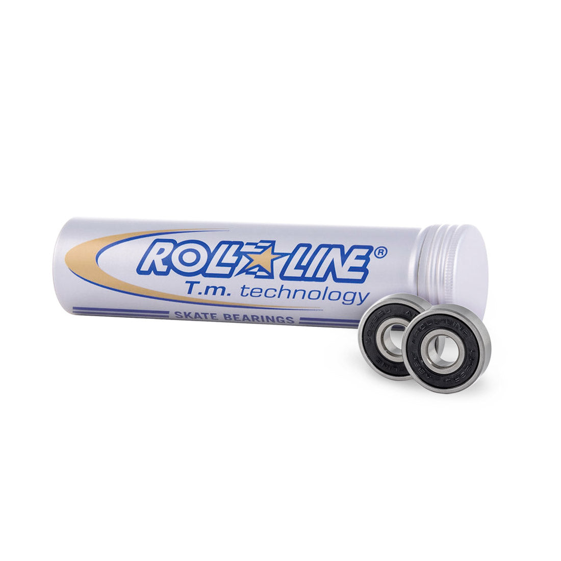 Roll-Line Carbon ABEC 7 Bearings 8mm 16pk Inline and Quad Bearings