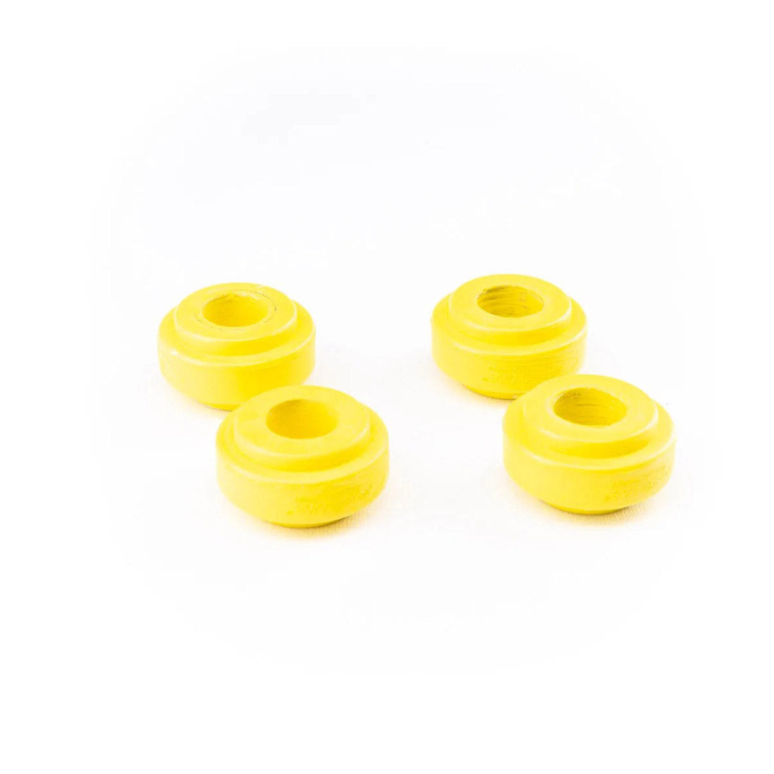 Roll-Line Rubber Cushions 4pk Lower (Flat) HARD | Yellow Roller Skate Hardware and Parts