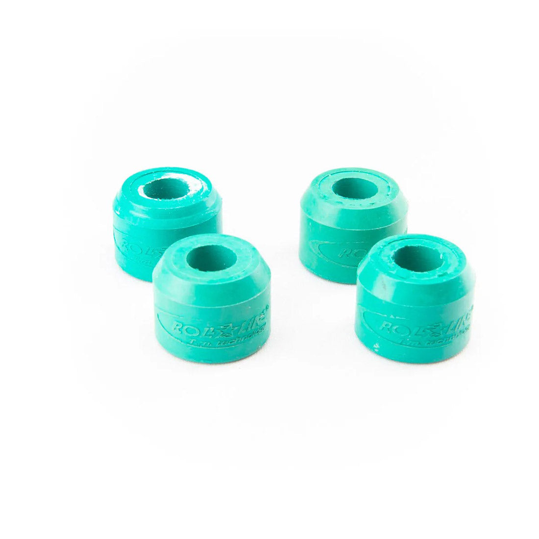 Roll-Line Rubber Cushions 4pk Upper SOFT | Green Roller Skate Hardware and Parts