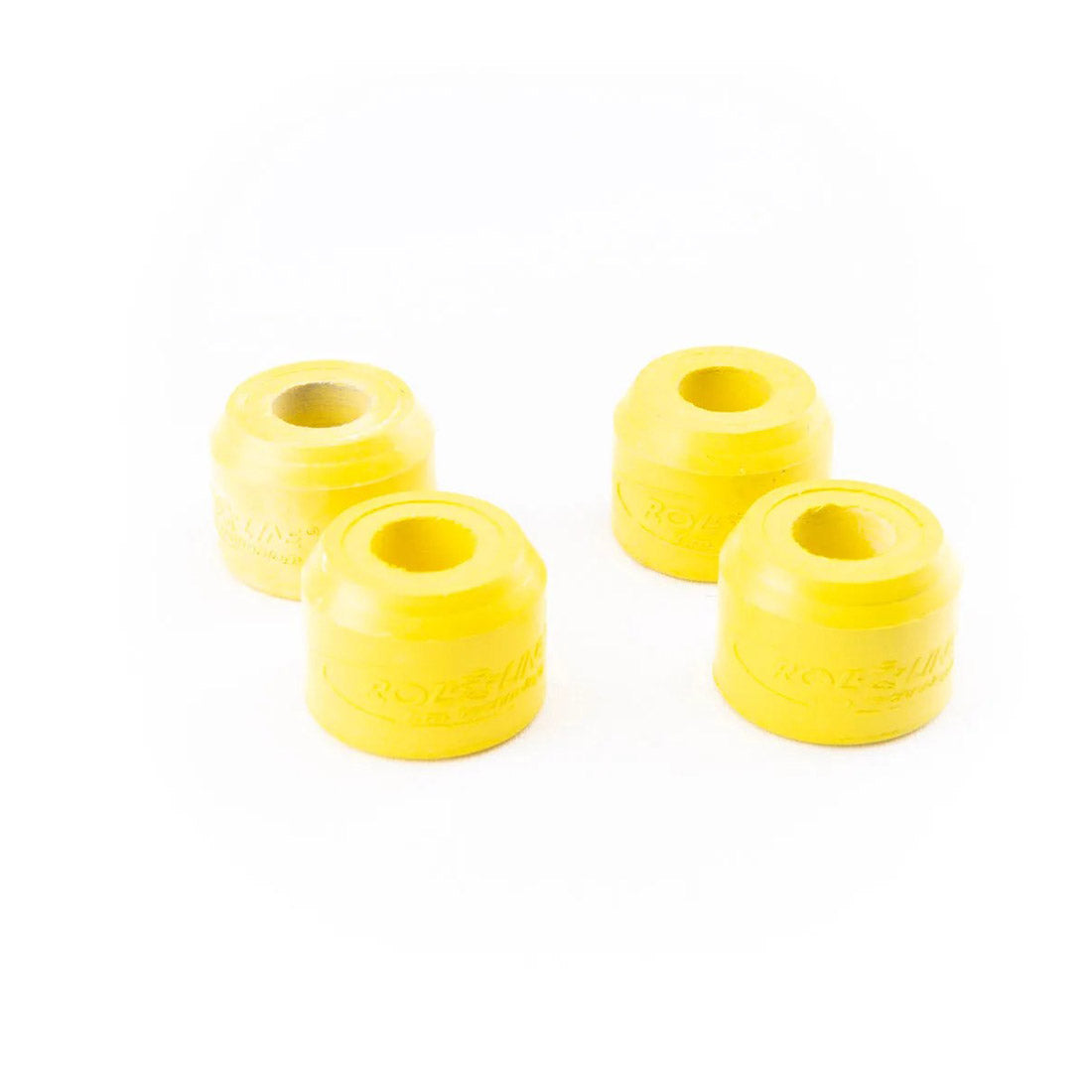 Roll-Line Rubber Cushions 4pk Upper HARD | Yellow Roller Skate Hardware and Parts