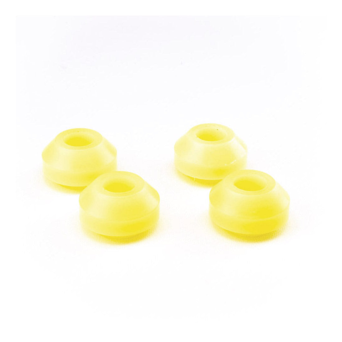 Roll-Line Urethane Cushions (Matrix/Evo) - Upper 4pk X-HARD | Yellow Roller Skate Hardware and Parts