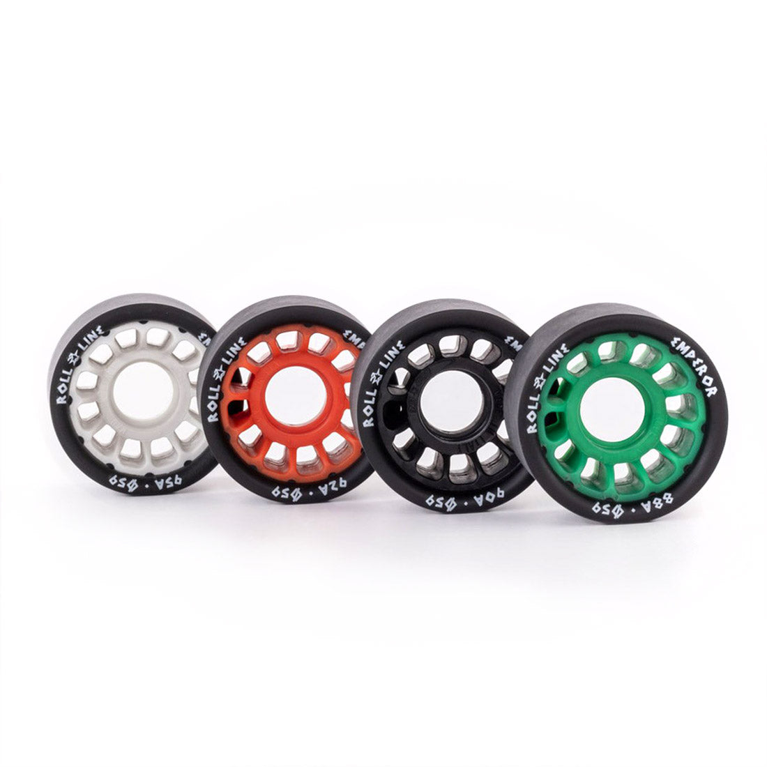 Roll-Line Emperor 59mm Wheels 8pk Roller Skate Wheels