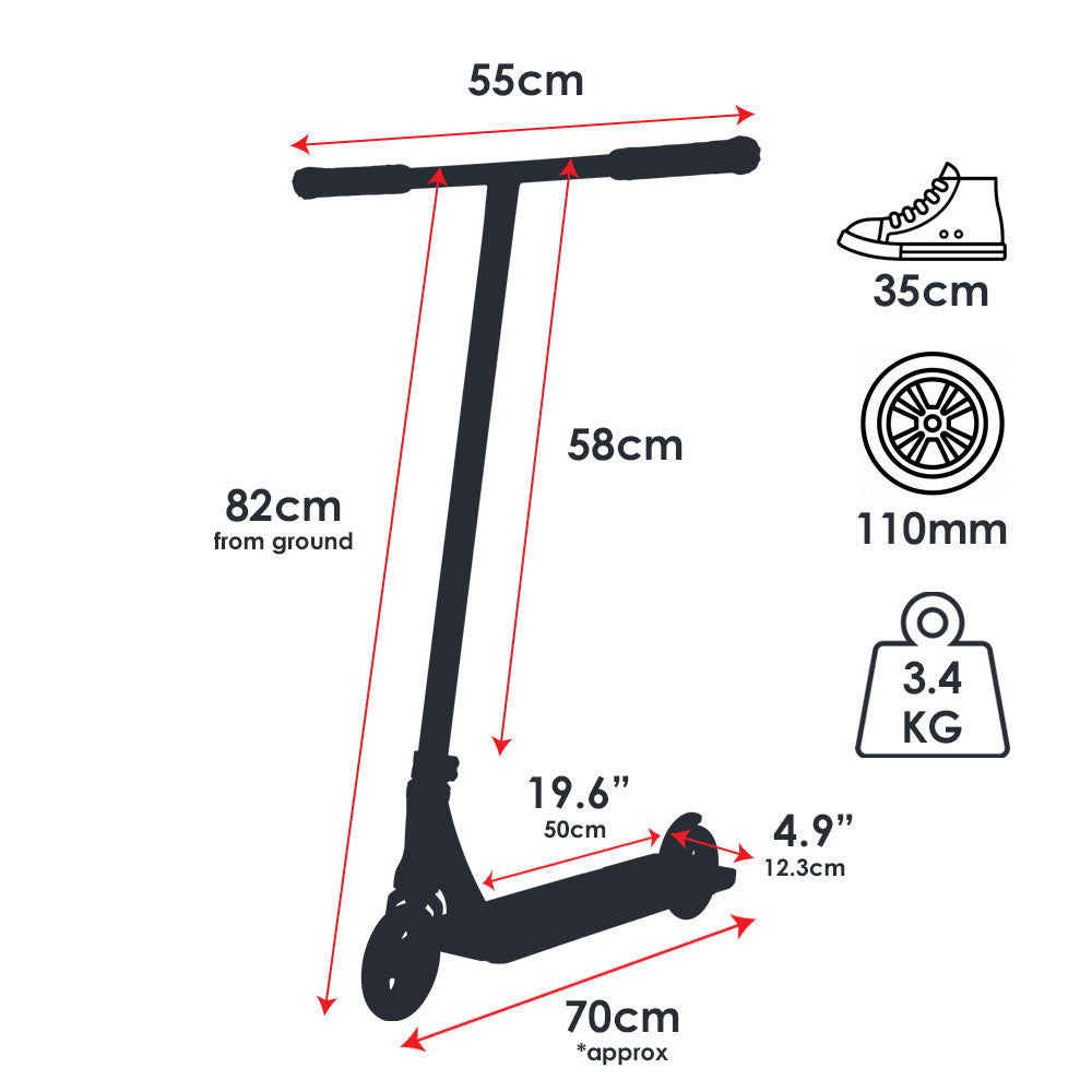 Root Industries Type R Pro - Rocket Fuel Scooter Completes Trick