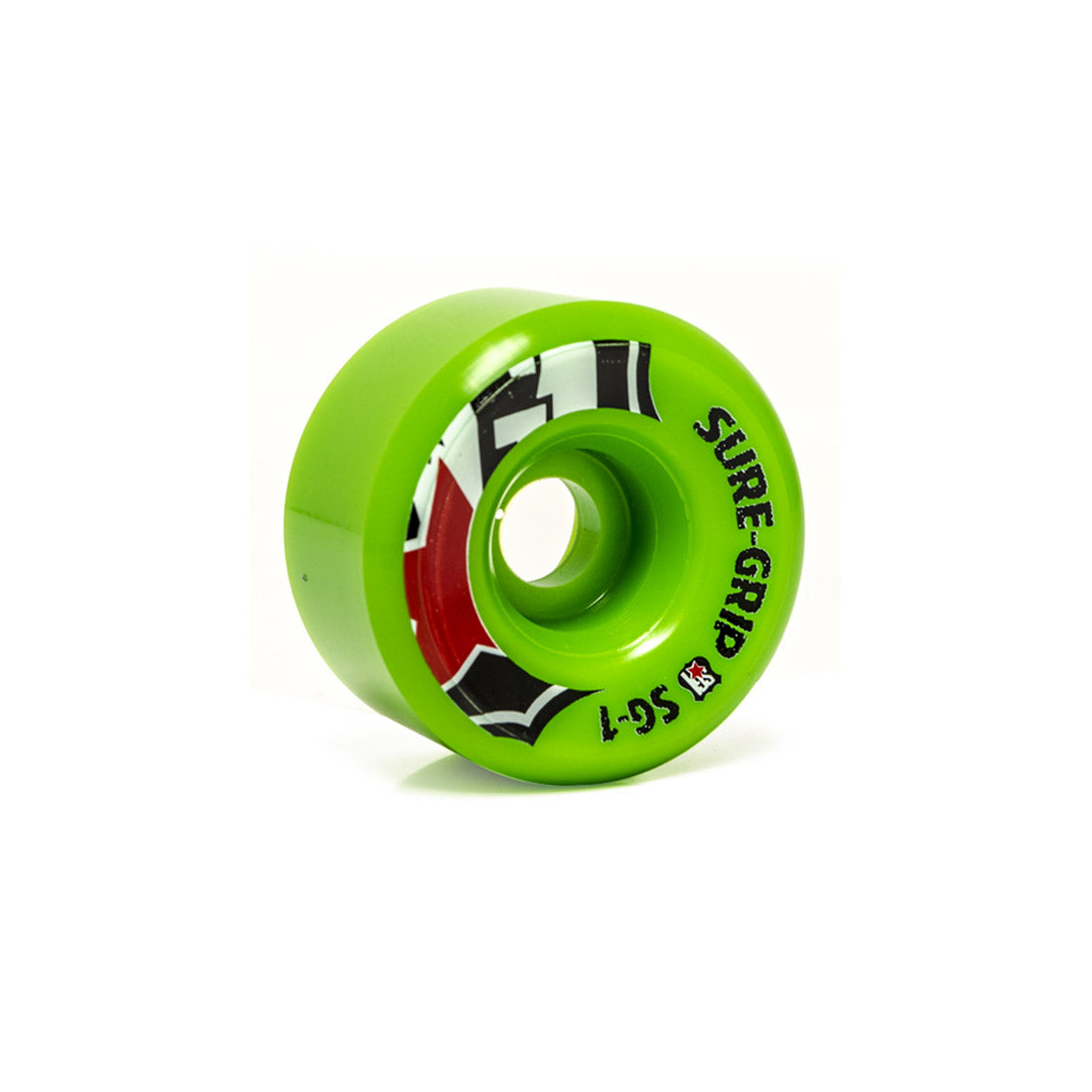 Sure-Grip SG1 57mm Firm Park Wheels 8pk Green Roller Skate Wheels