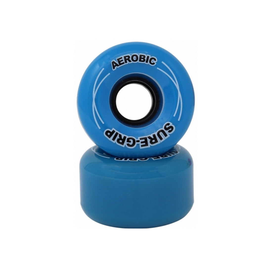 Sure-Grip Aerobic 62mm 85a Wheels 8pk Blue Roller Skate Wheels